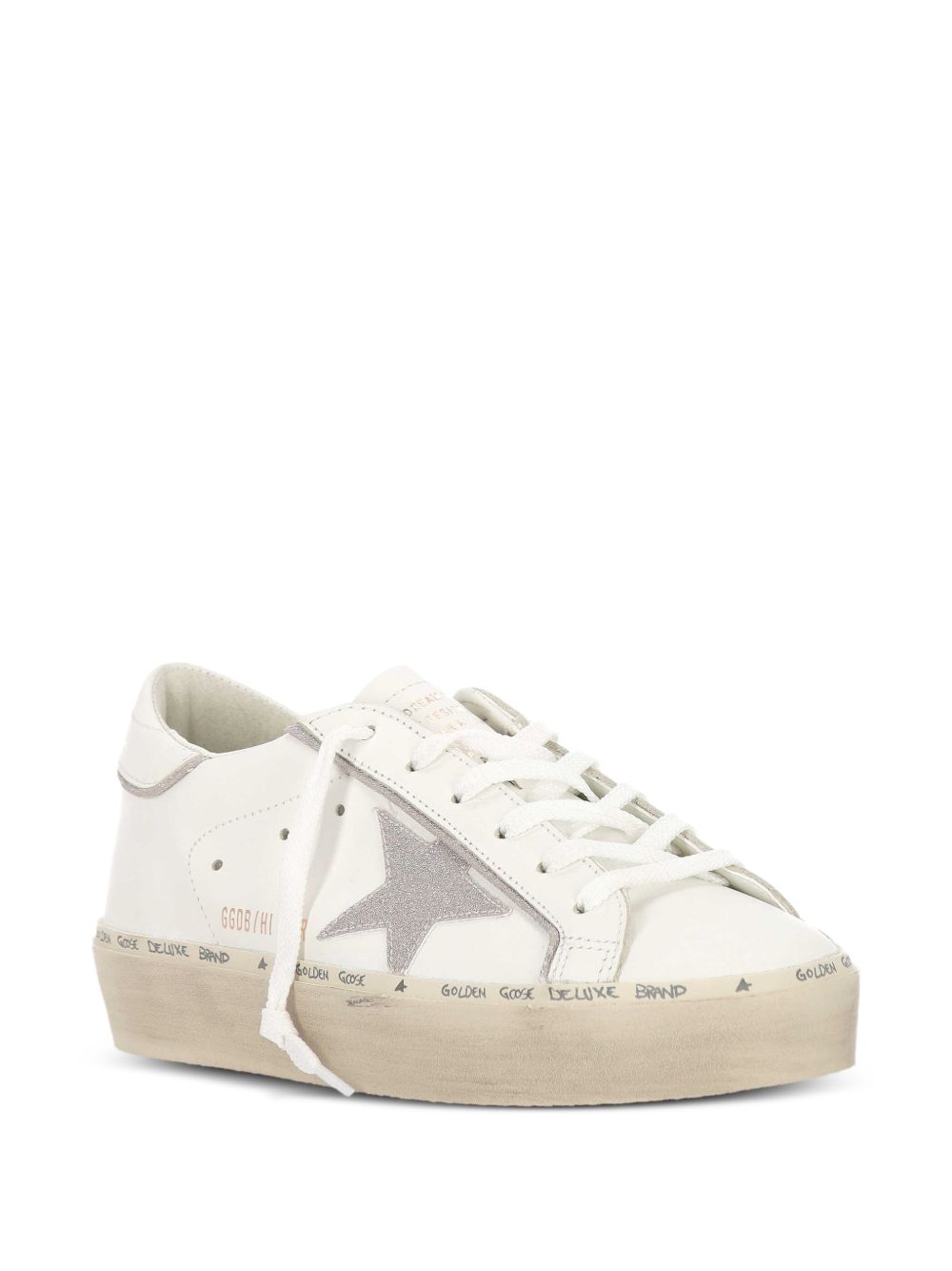 Golden Goose Women Hi Star Leather Sneakers