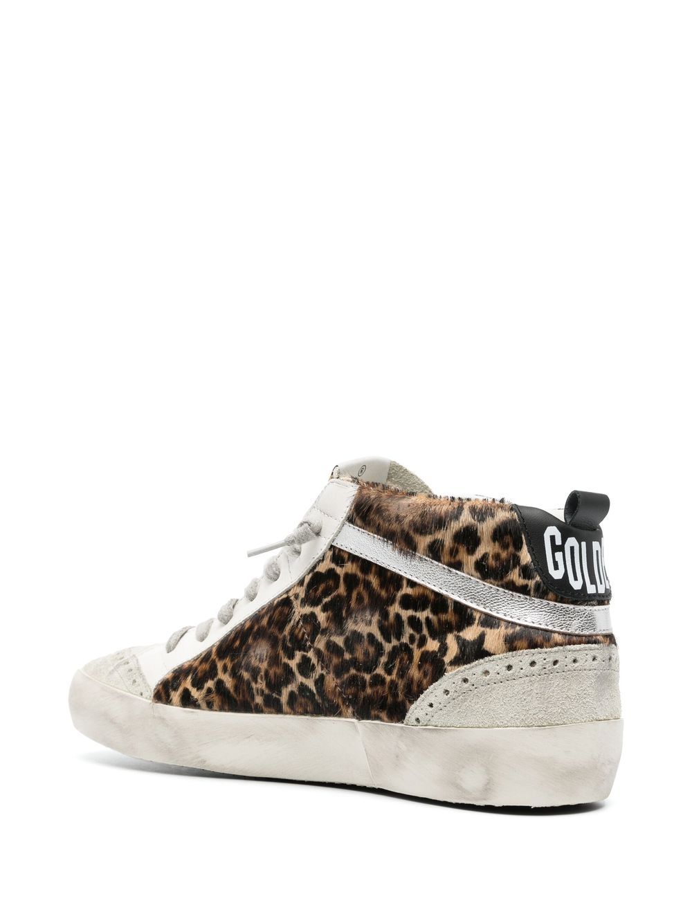Golden Goose Women Mid Star Leather Sneakers GOLDEN GOOSE
