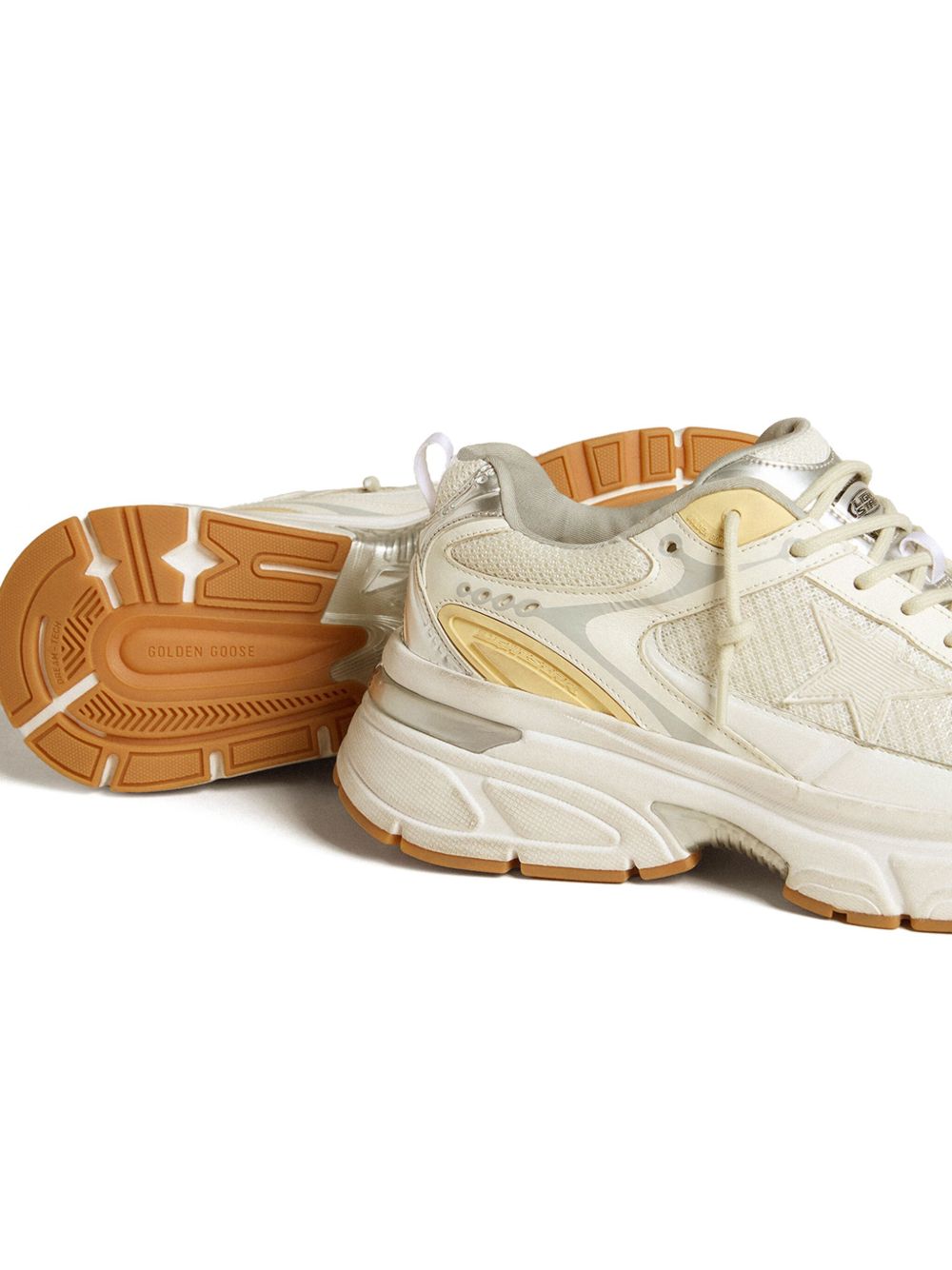 Golden Goose Women Lightstar Leather Sneakers GOLDEN GOOSE