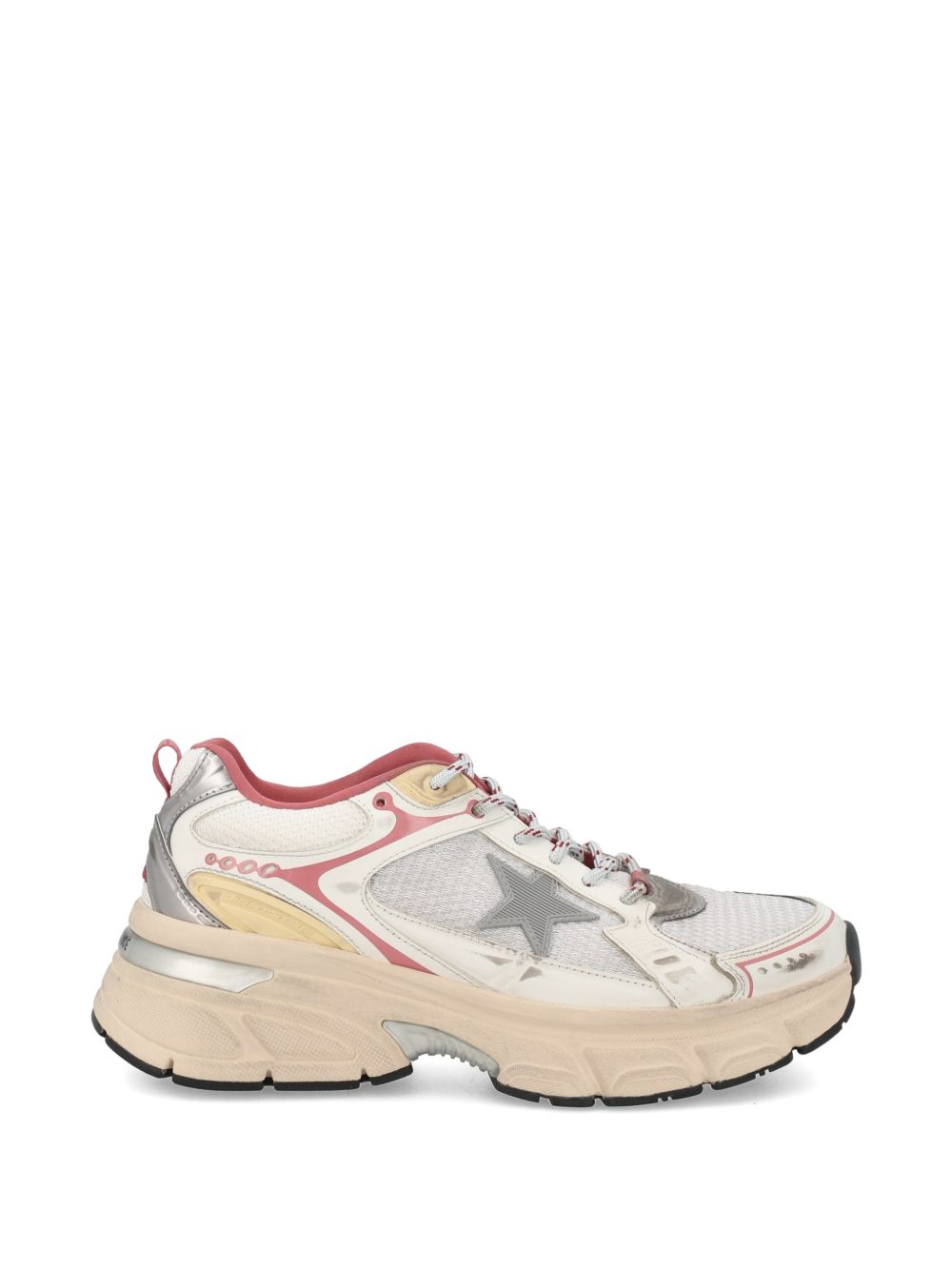 Golden Goose Women Lightstar Leather Sneakers GOLDEN GOOSE