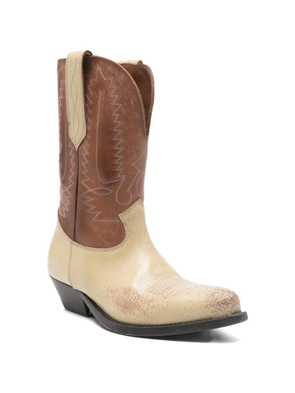 Golden Goose Women Wish Star Leather Boots