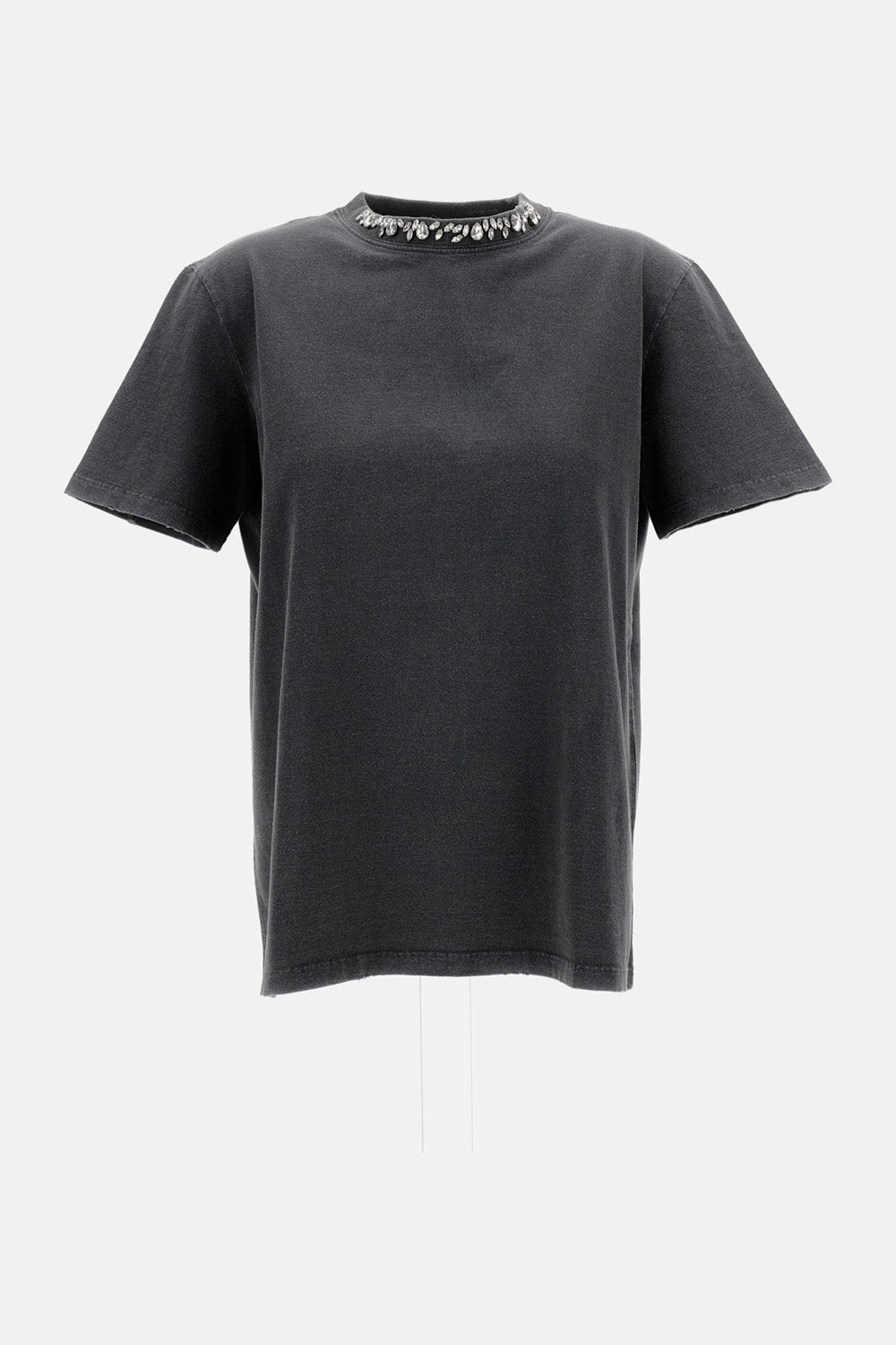 Golden Goose Women Short Sleeves T-Shirt With Crystals GOLDEN GOOSE