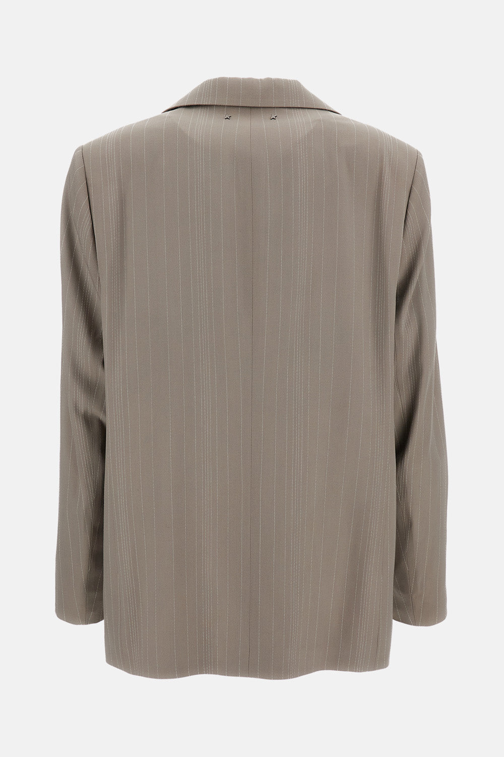 Golden Goose Women Pinstripe Blazer With Brooch GOLDEN GOOSE