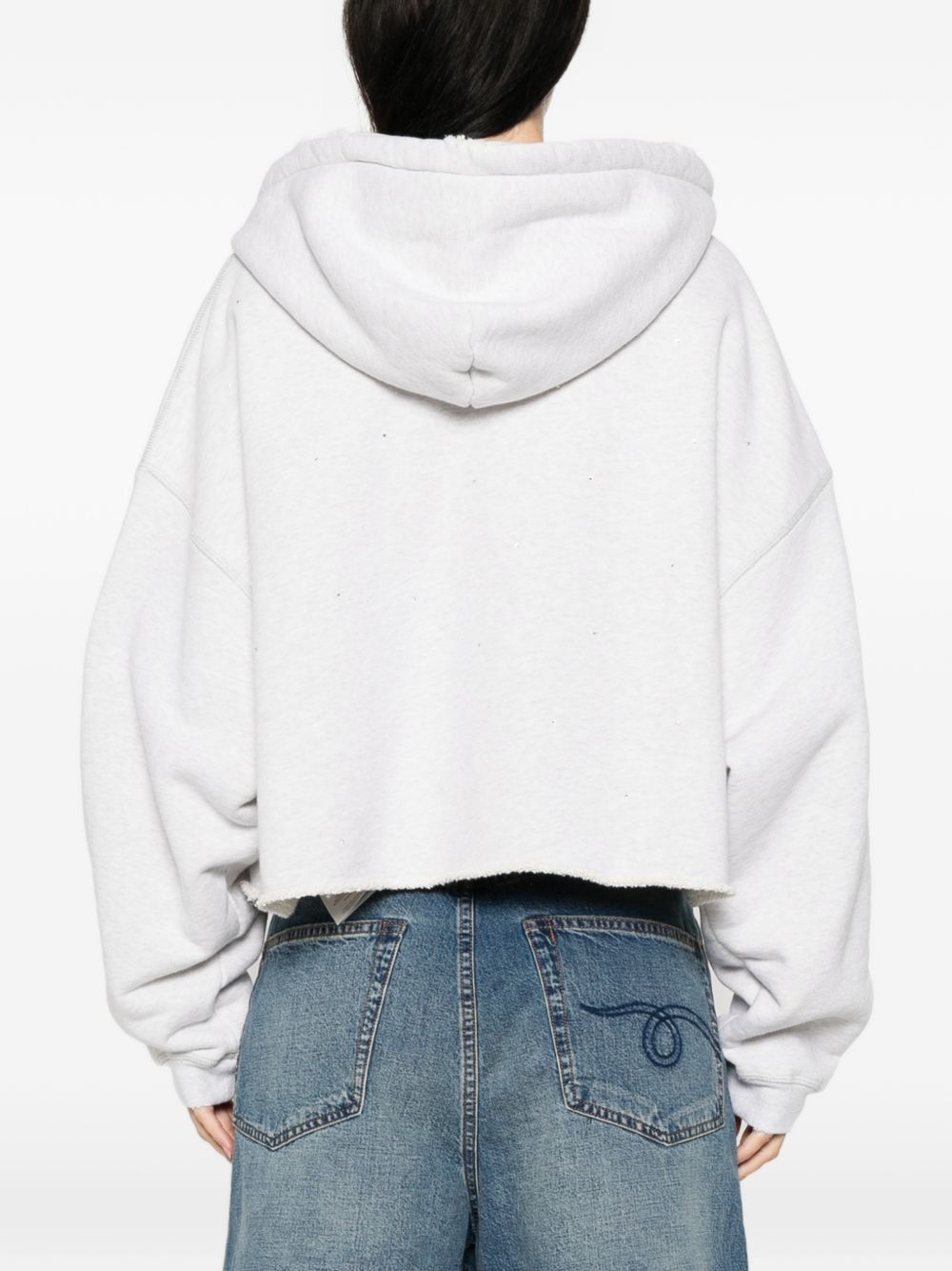 Golden Goose Women Cotton Cropped Hoodie GOLDEN GOOSE