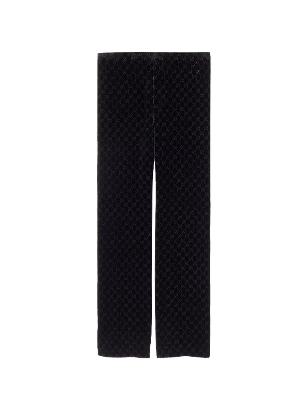 Gucci Men Gg Velvet Trousers GUCCI