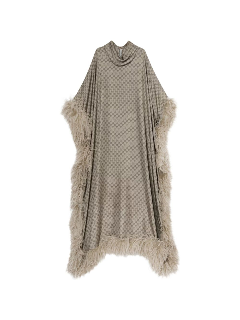 Gucci Women Printed Silk Long Kaftan Dress GUCCI