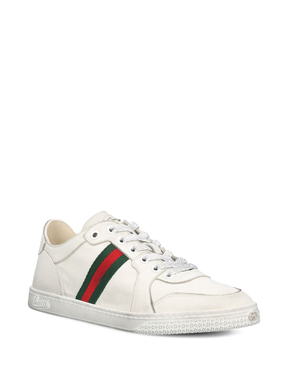 Gucci Women Stretch Leather Sneakers GUCCI