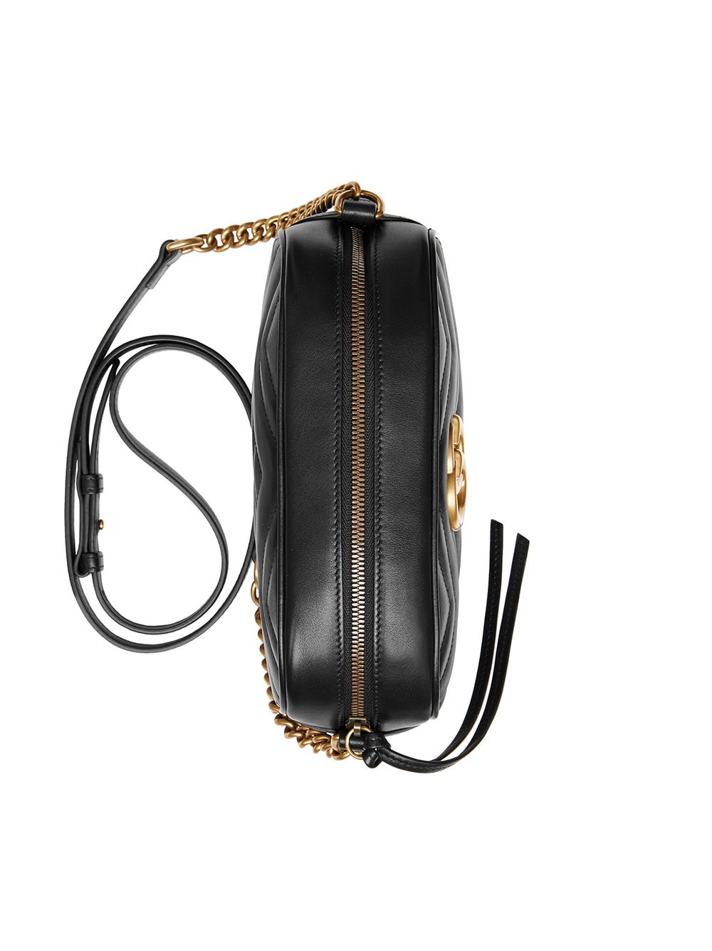 Gucci Women Gg Marmont Small Leather Crossbody Bag GUCCI