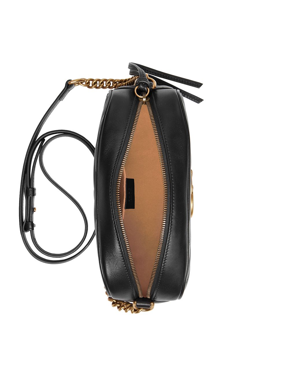 Gucci Women Gg Marmont Small Leather Crossbody Bag GUCCI