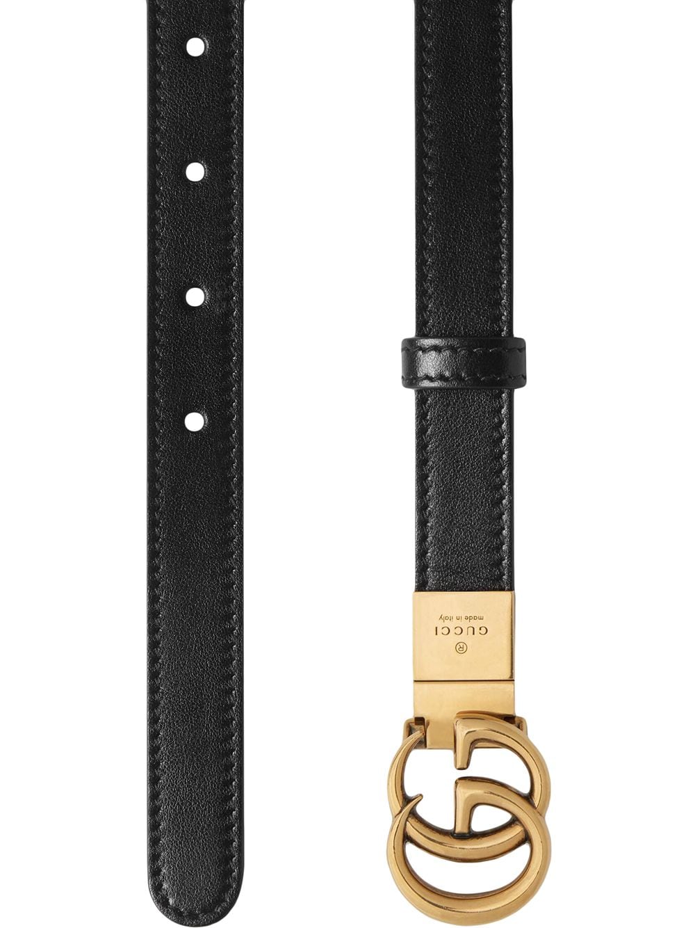 Gucci Women Gg Marmont Leather Belt GUCCI