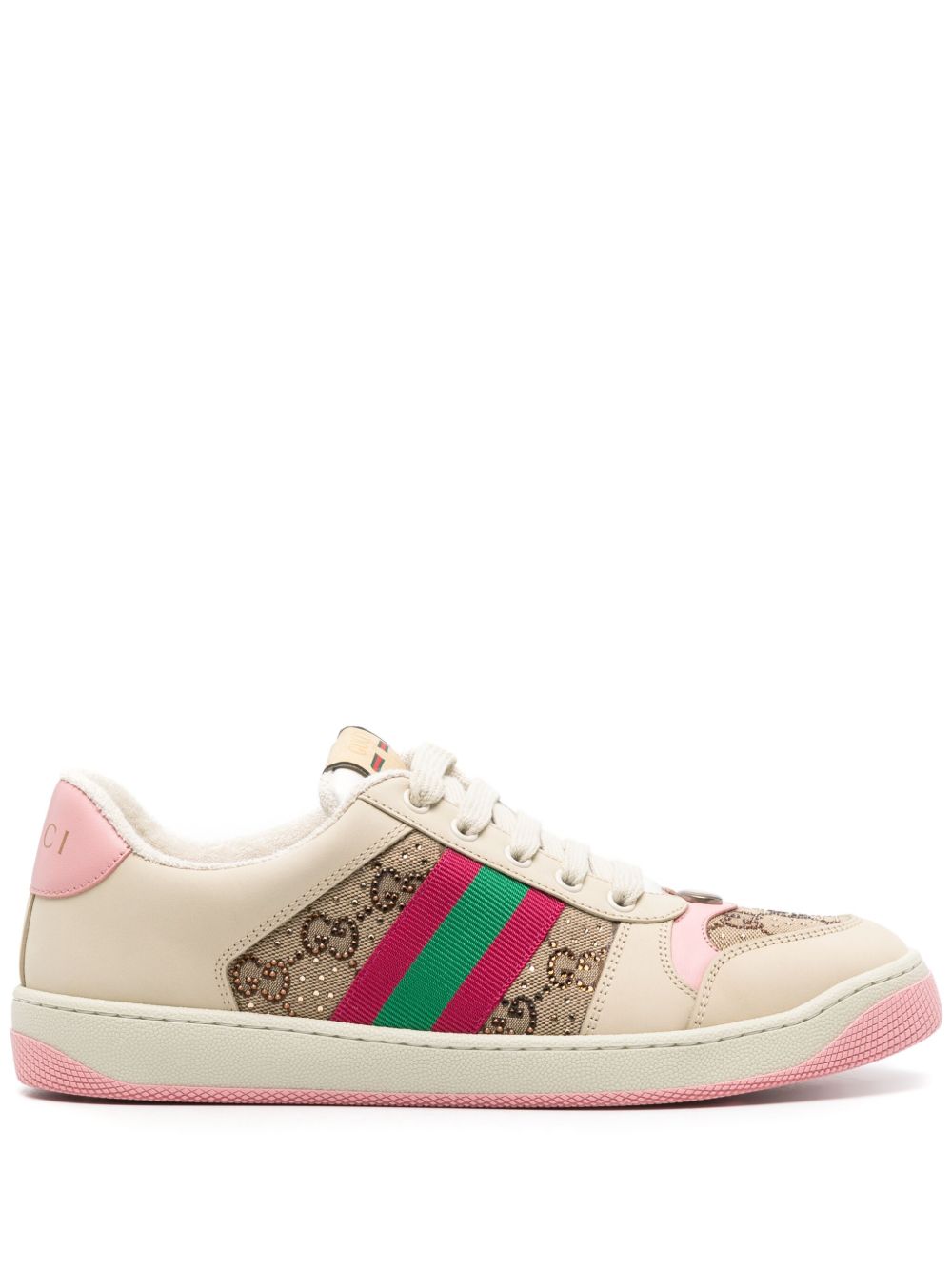 Gucci Women Screener Leather Sneakers GUCCI