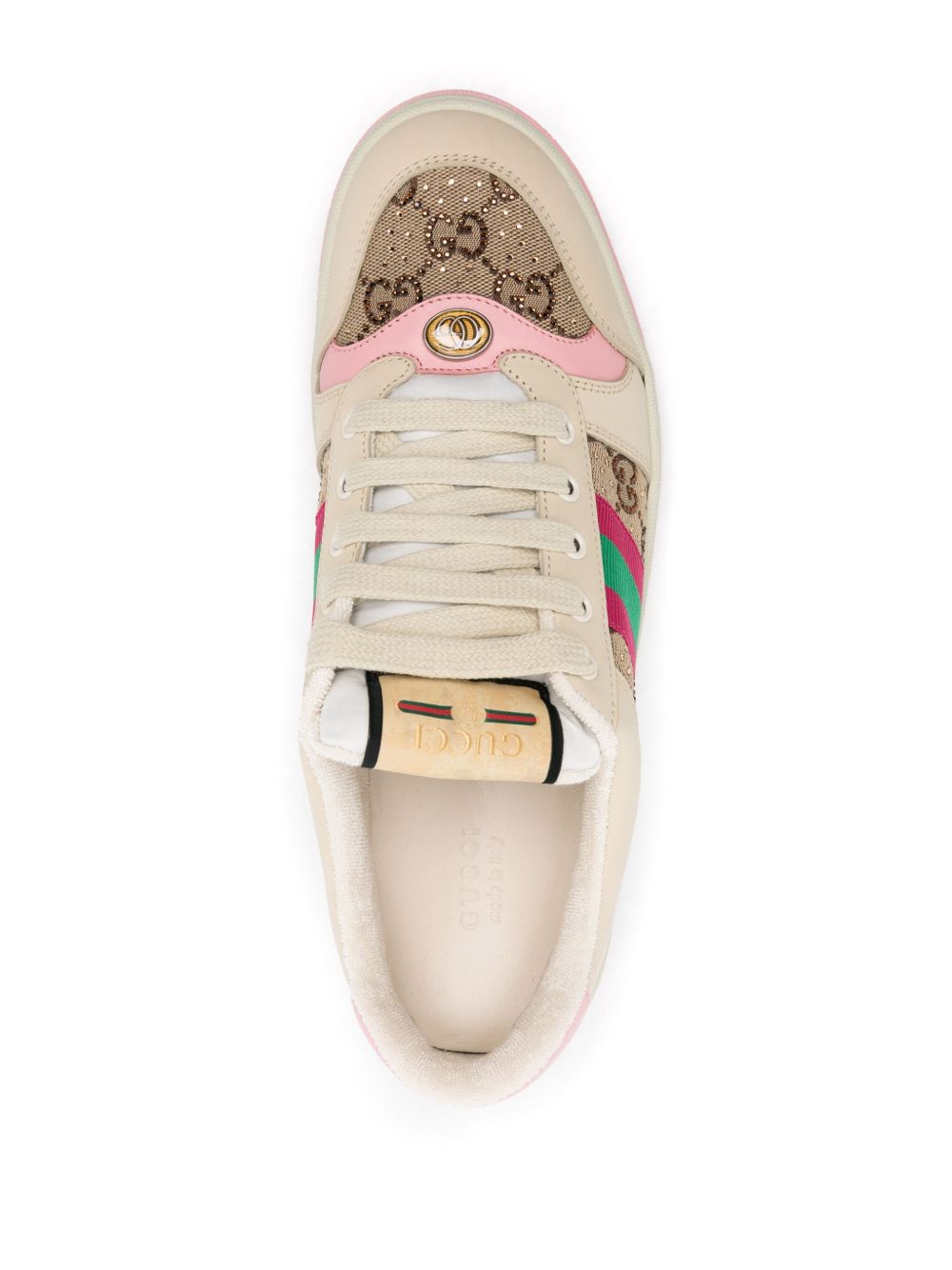 Gucci Women Screener Leather Sneakers GUCCI