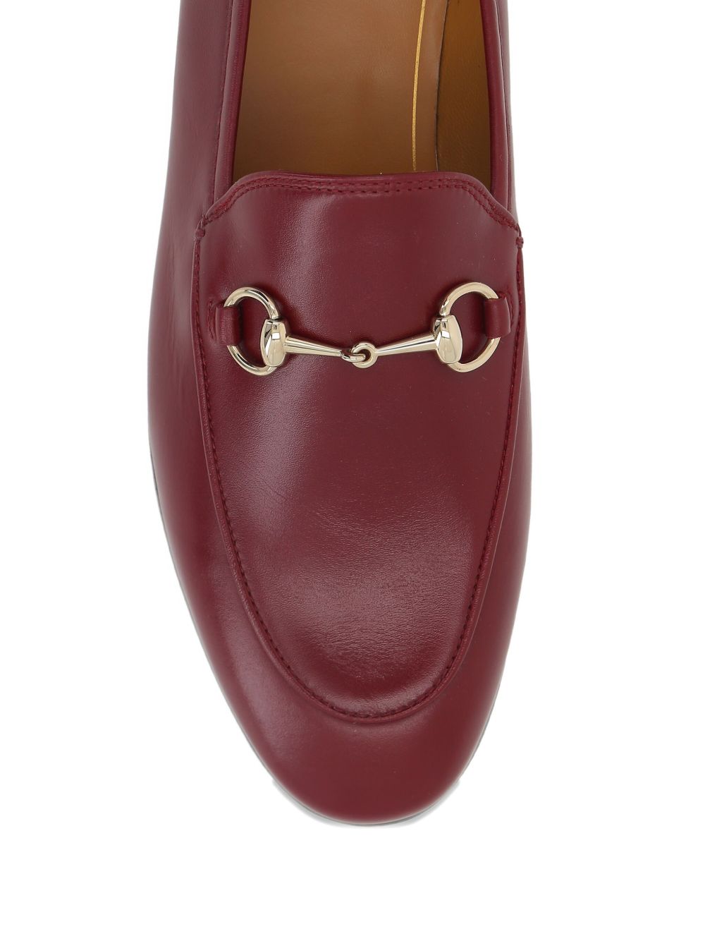 Gucci Women Jordaan Leather Loafers GUCCI