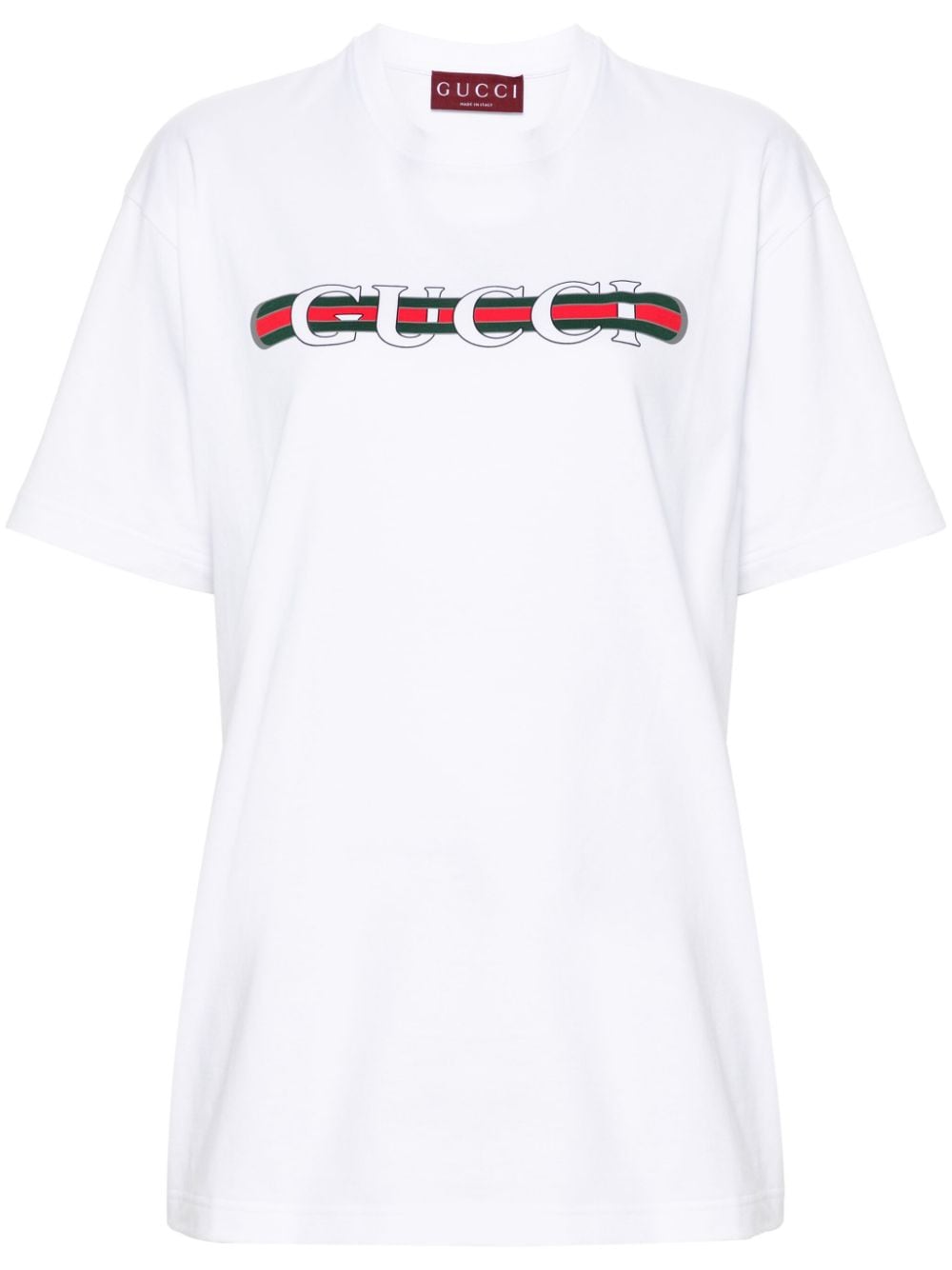 Gucci Women Logo Cotton T-Shirt GUCCI