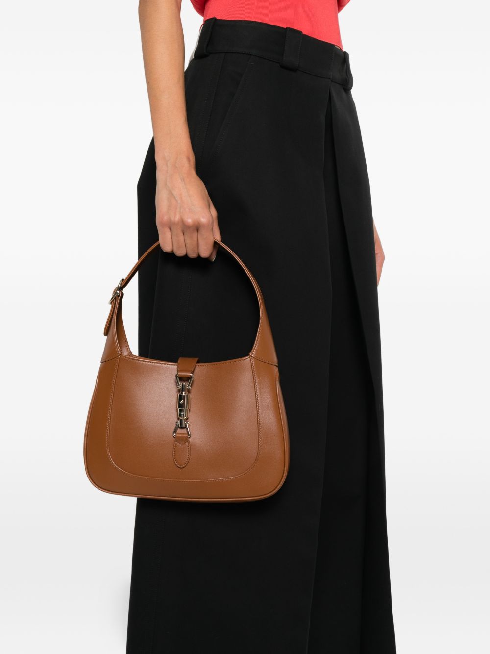Gucci Women Jackie 1961 Medium Leather Shoulder Bag GUCCI