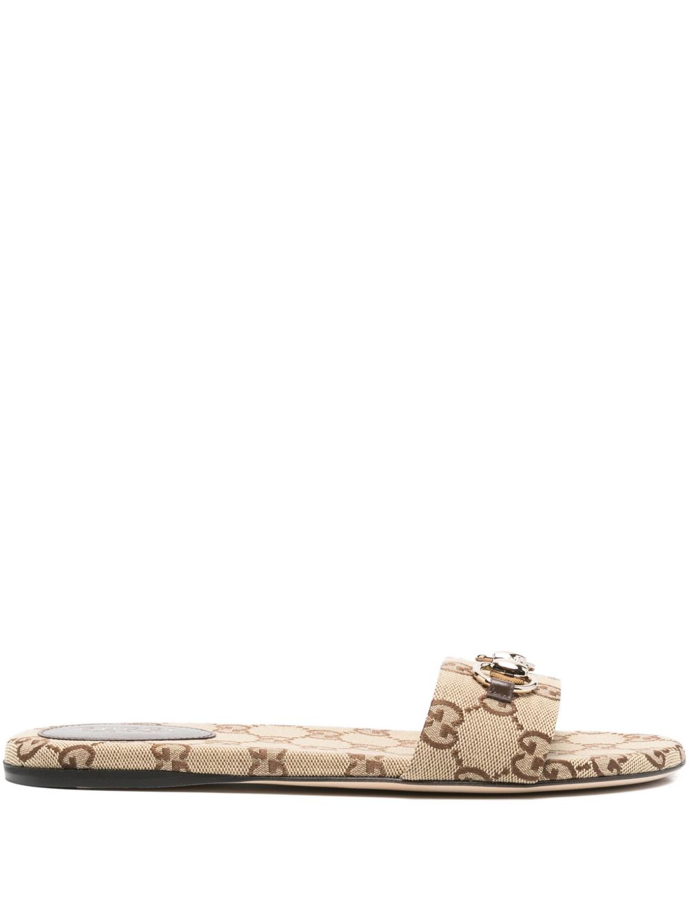 Gucci Women Gg Motif Slide Sandals GUCCI