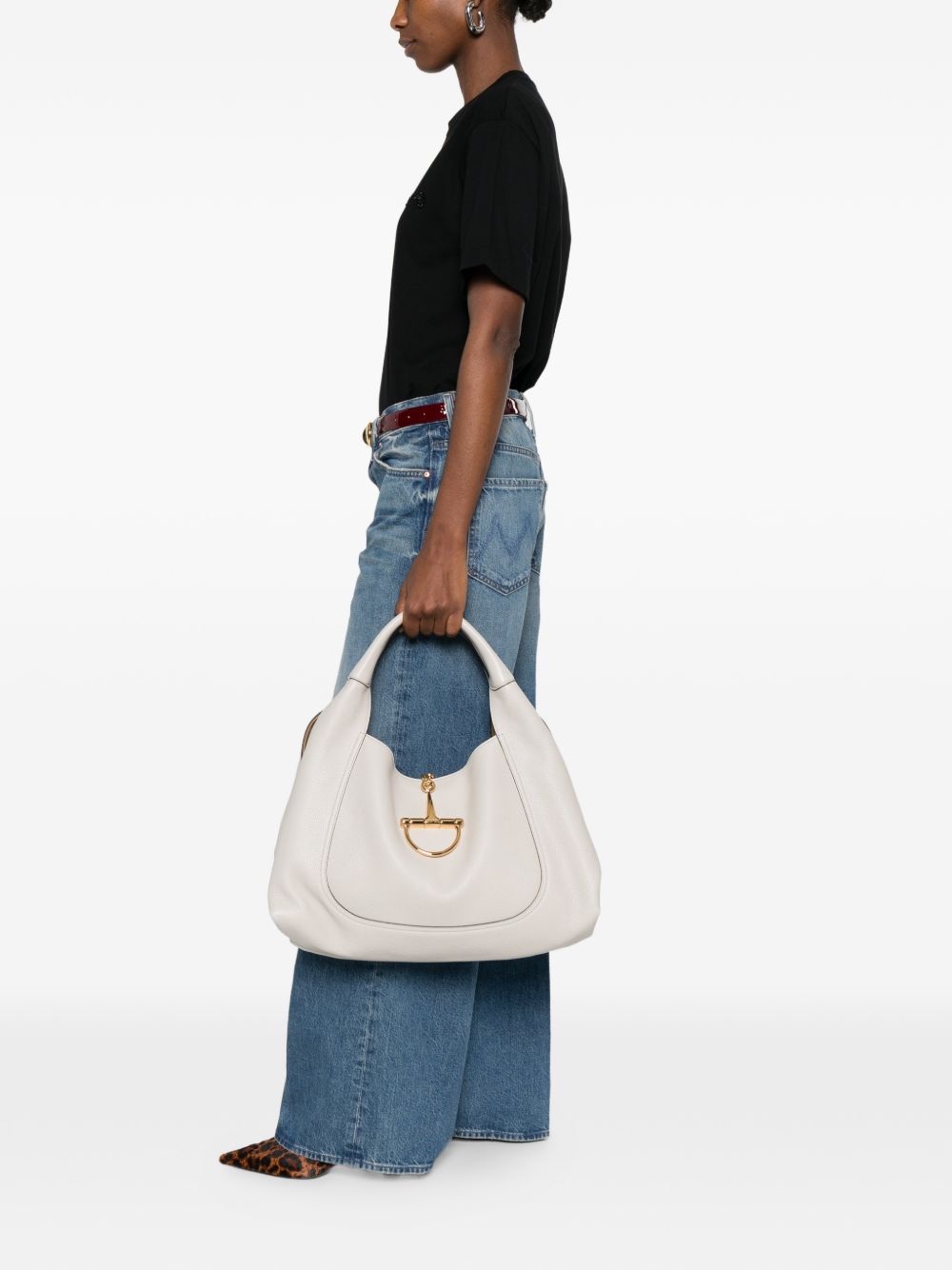 Gucci Women Softbit Leather Shoulder Bag GUCCI