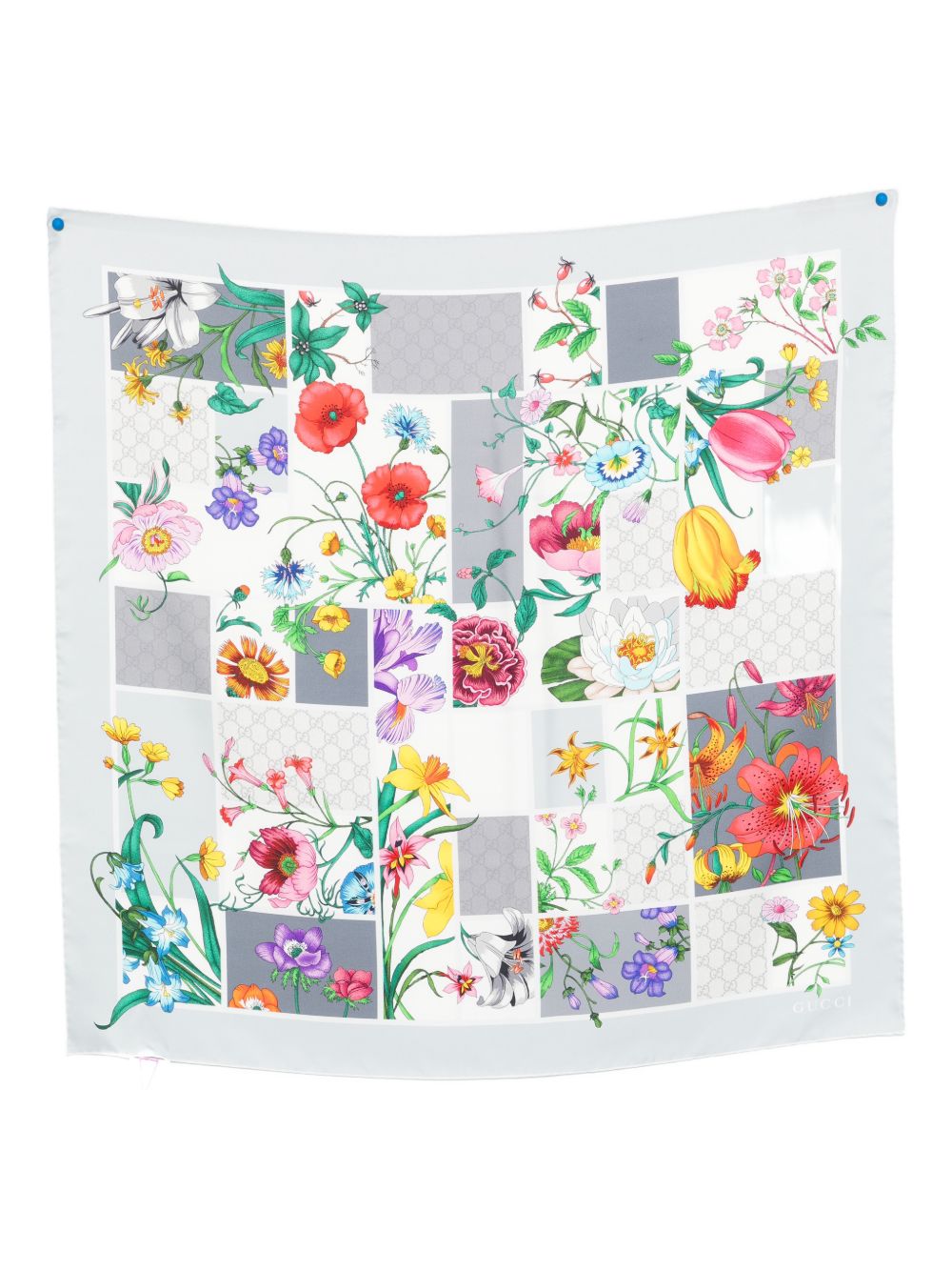 Gucci Women Printed Silk Foulard
