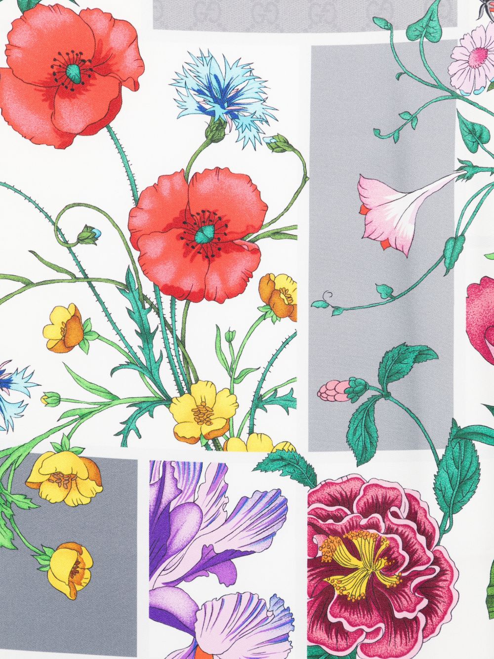 Gucci Women Printed Silk Foulard