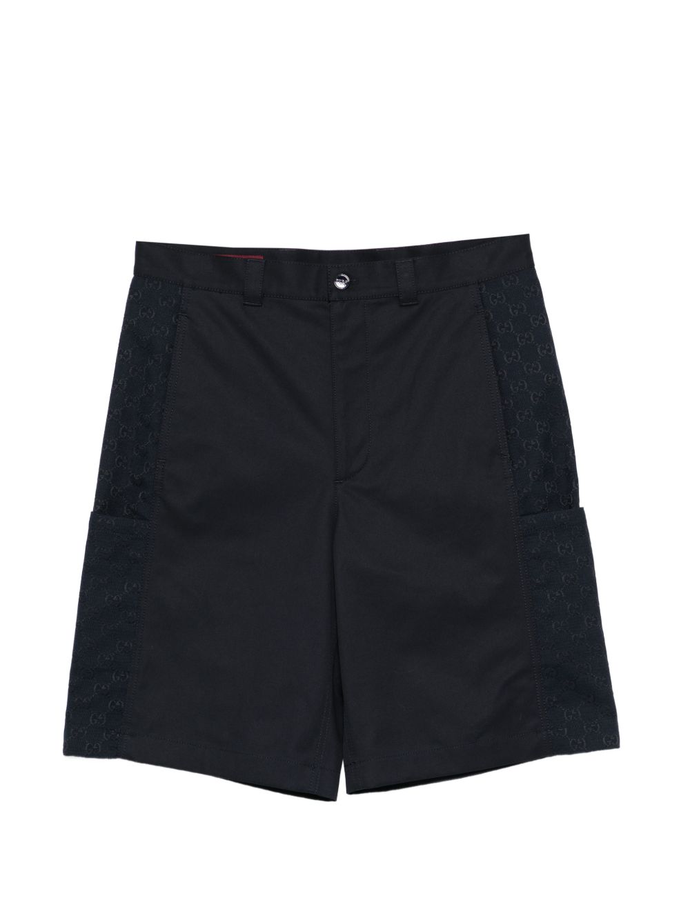Gucci Men Cotton Twill Shorts