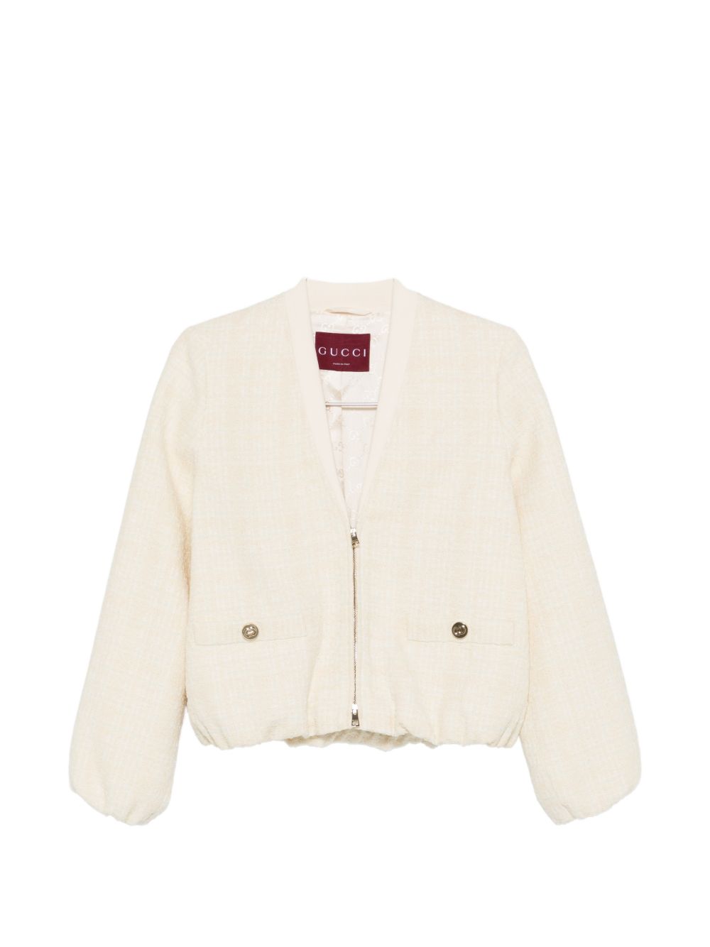 Gucci Women Cotton Tweed Jacket GUCCI