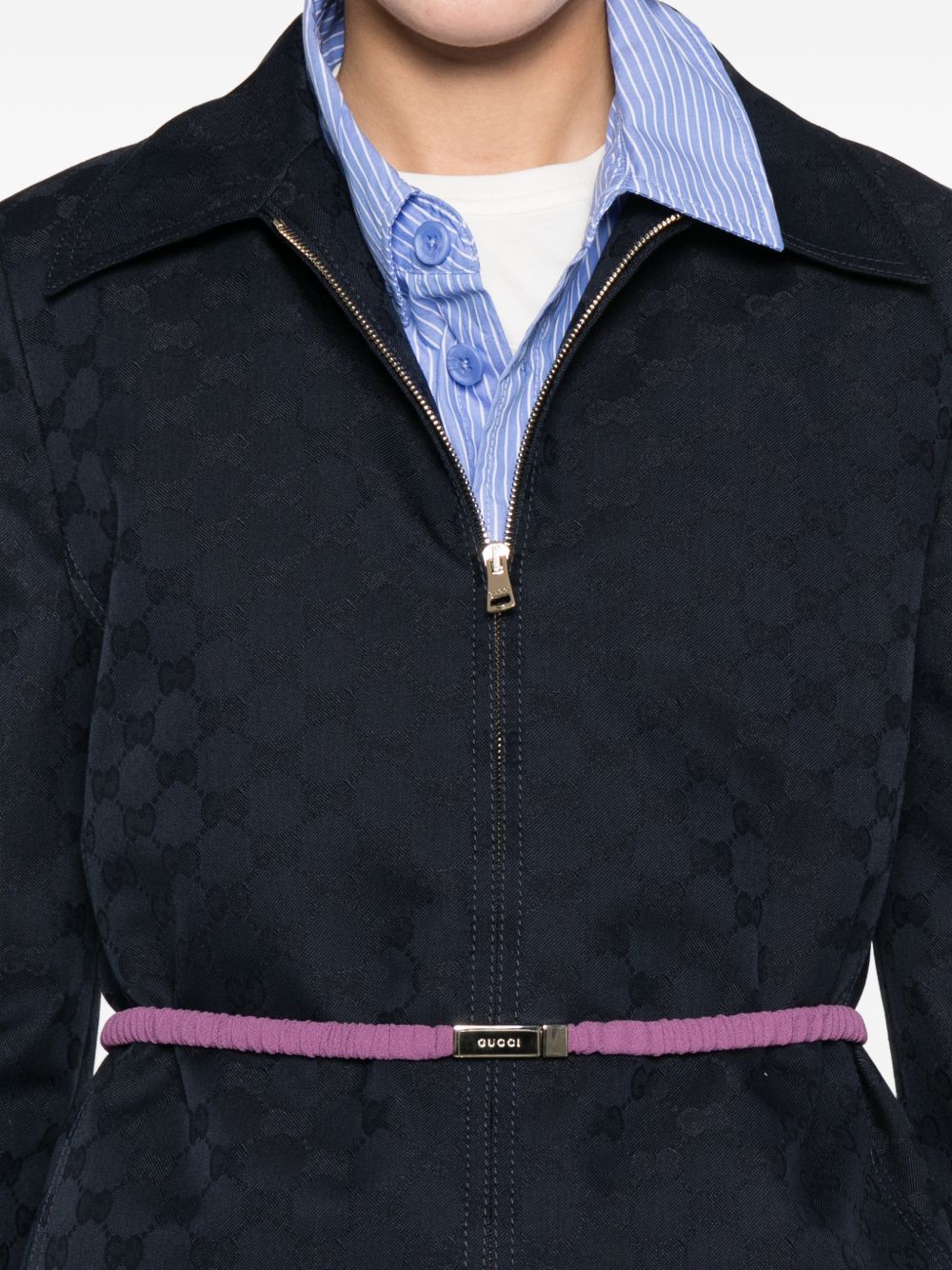 Gucci Women Gg Zipped Jacket GUCCI
