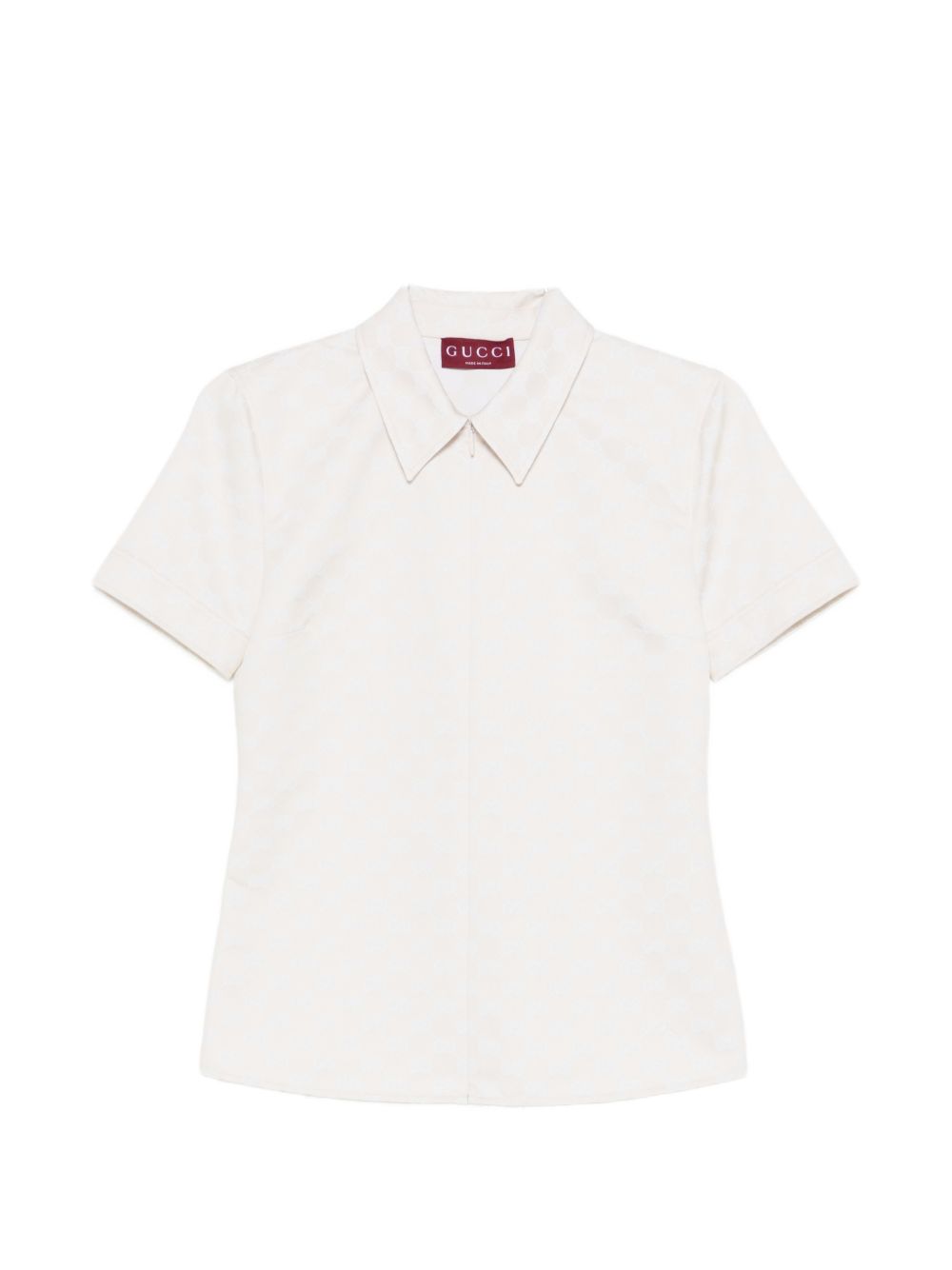 Gucci Women Gg Cotton Blend Polo Shirt GUCCI