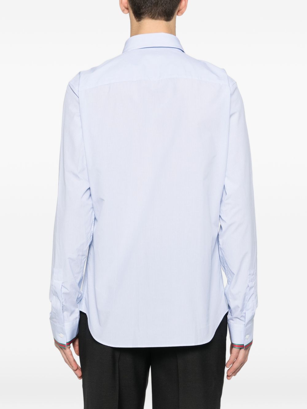 Gucci Men Striped Cotton Shirt GUCCI