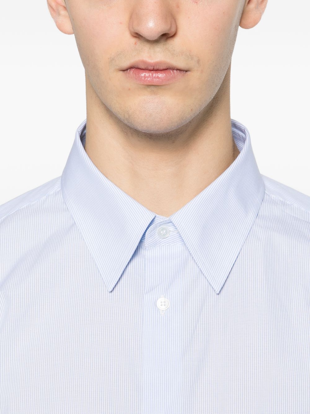 Gucci Men Striped Cotton Shirt GUCCI