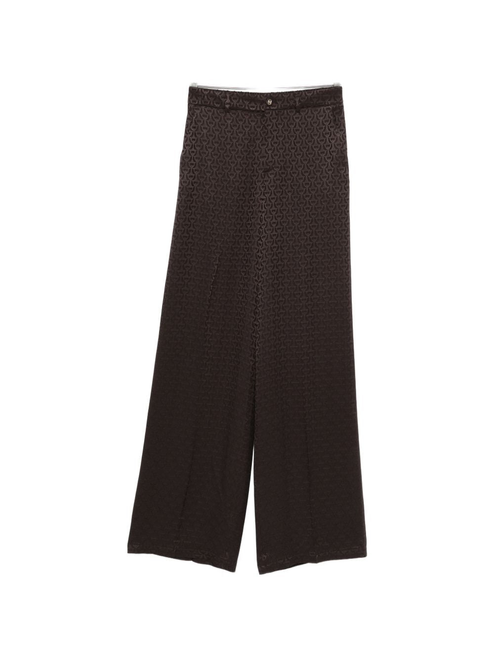 Gucci Women Horsebit Silk Trousers GUCCI