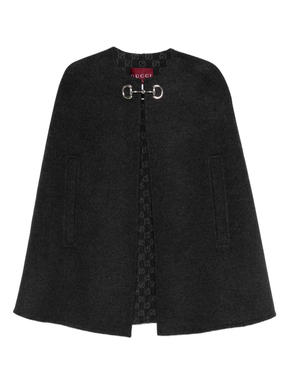 Gucci Women Wool And Silk Cape GUCCI