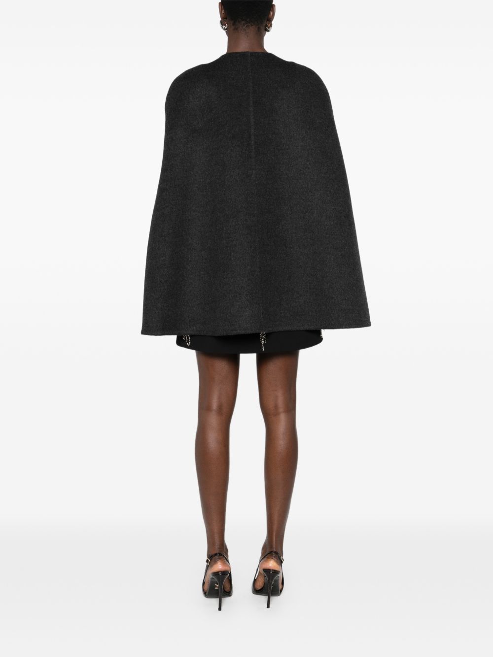 Gucci Women Wool And Silk Cape GUCCI