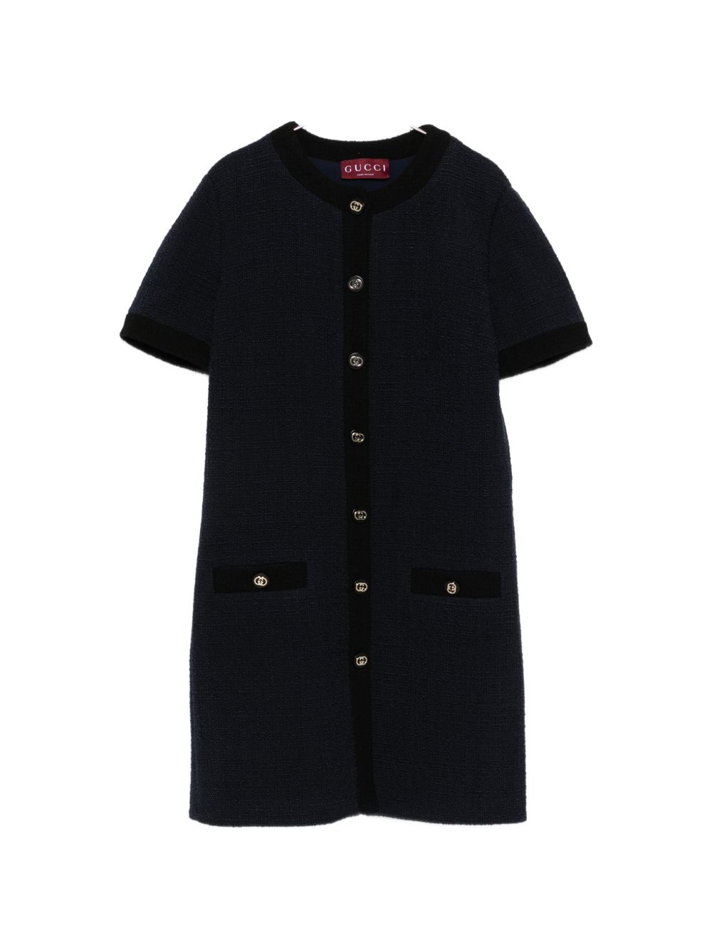 Gucci Women Wool Tweed Dress GUCCI