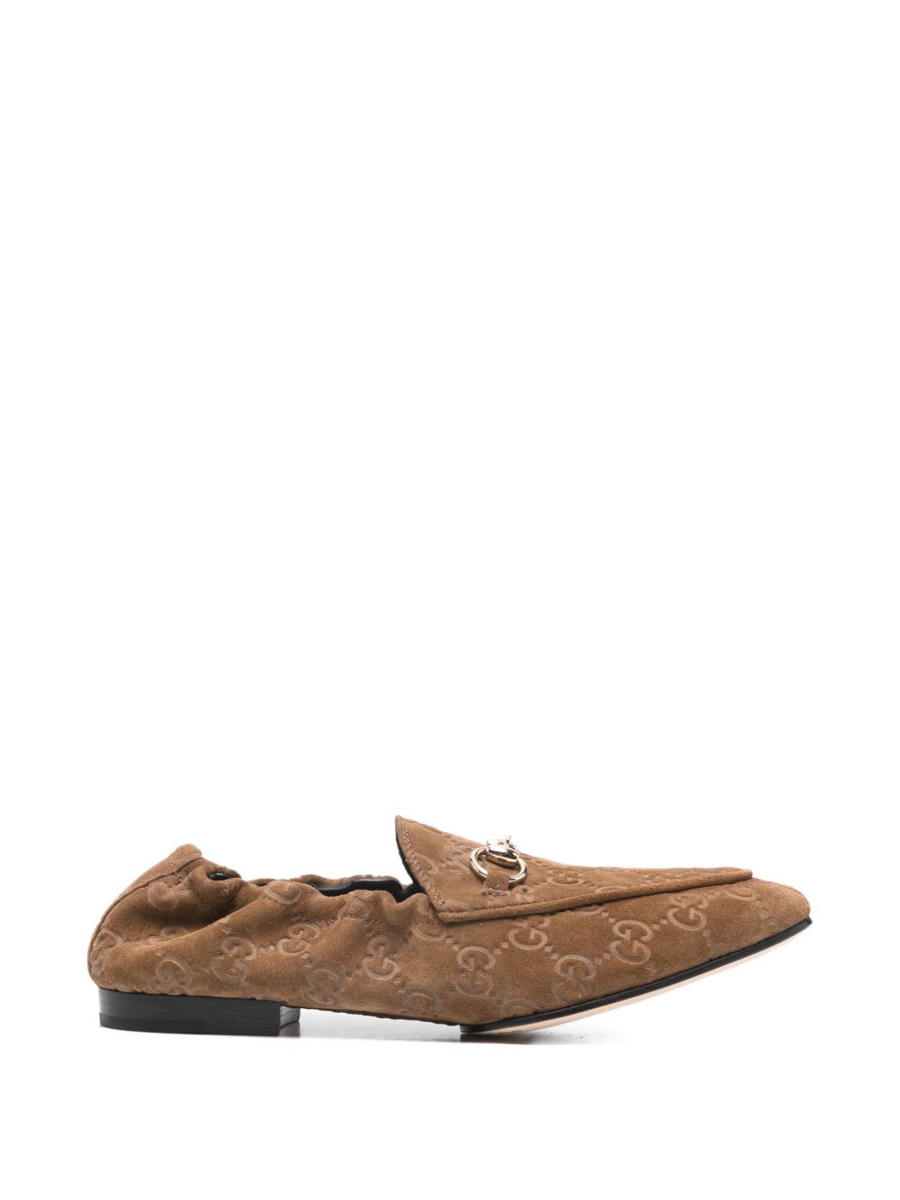 Gucci Women Jordaan Leather Loafers GUCCI