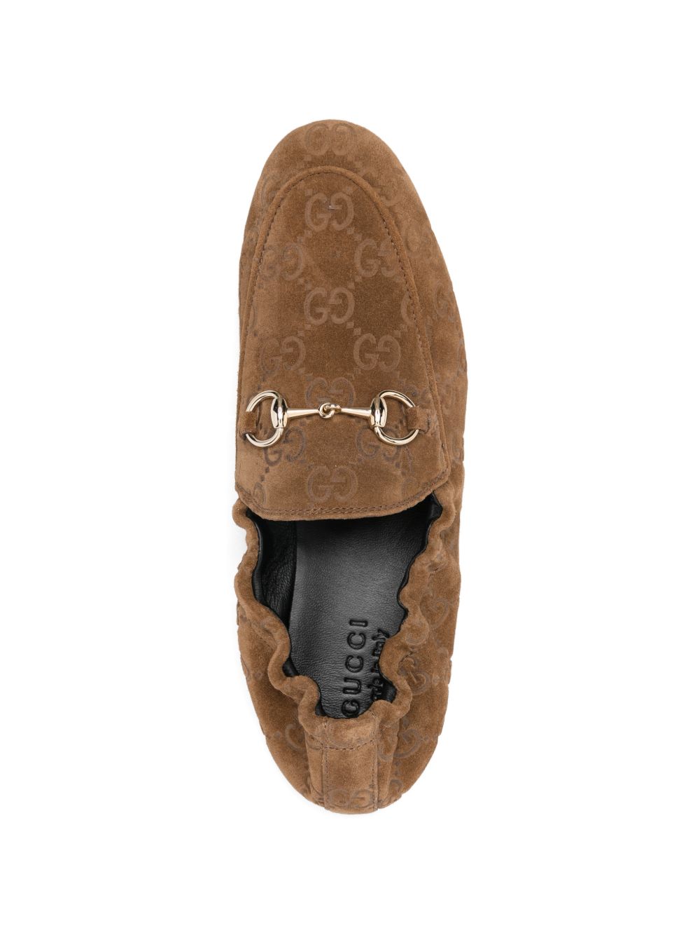 Gucci Women Jordaan Leather Loafers GUCCI