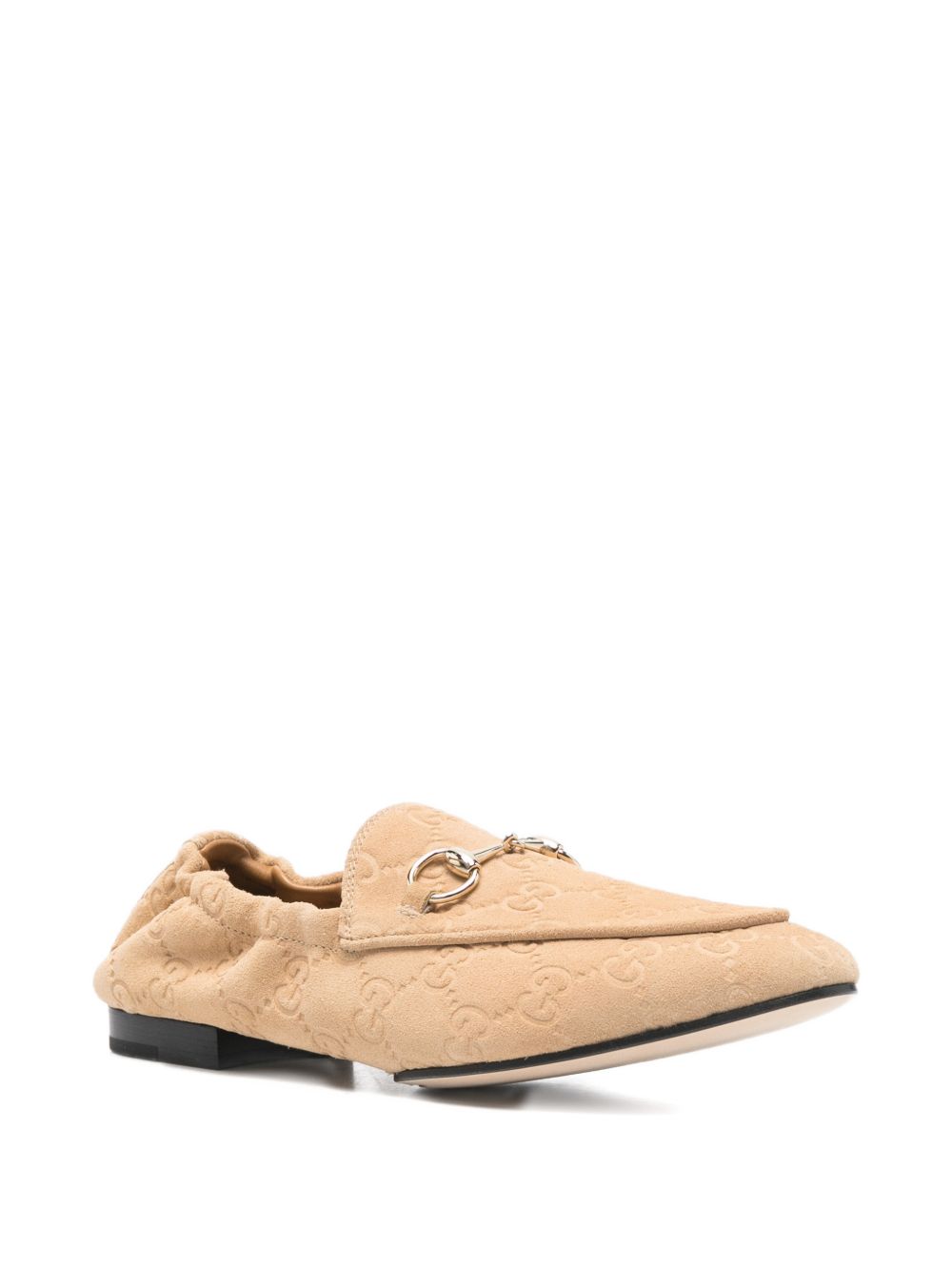 Gucci Women Jordaan Leather Loafers GUCCI