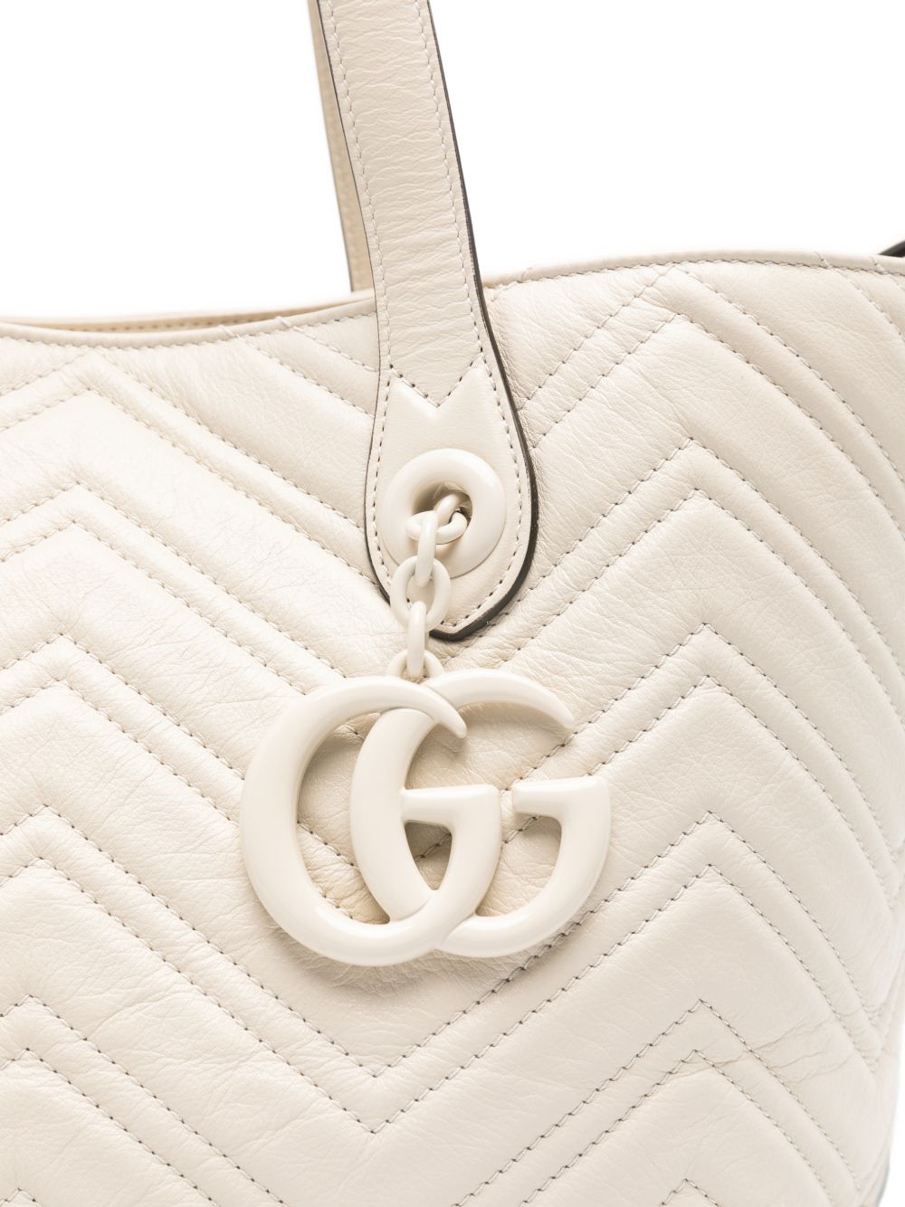 Gucci Women Gg Marmont Leather Tote Bag