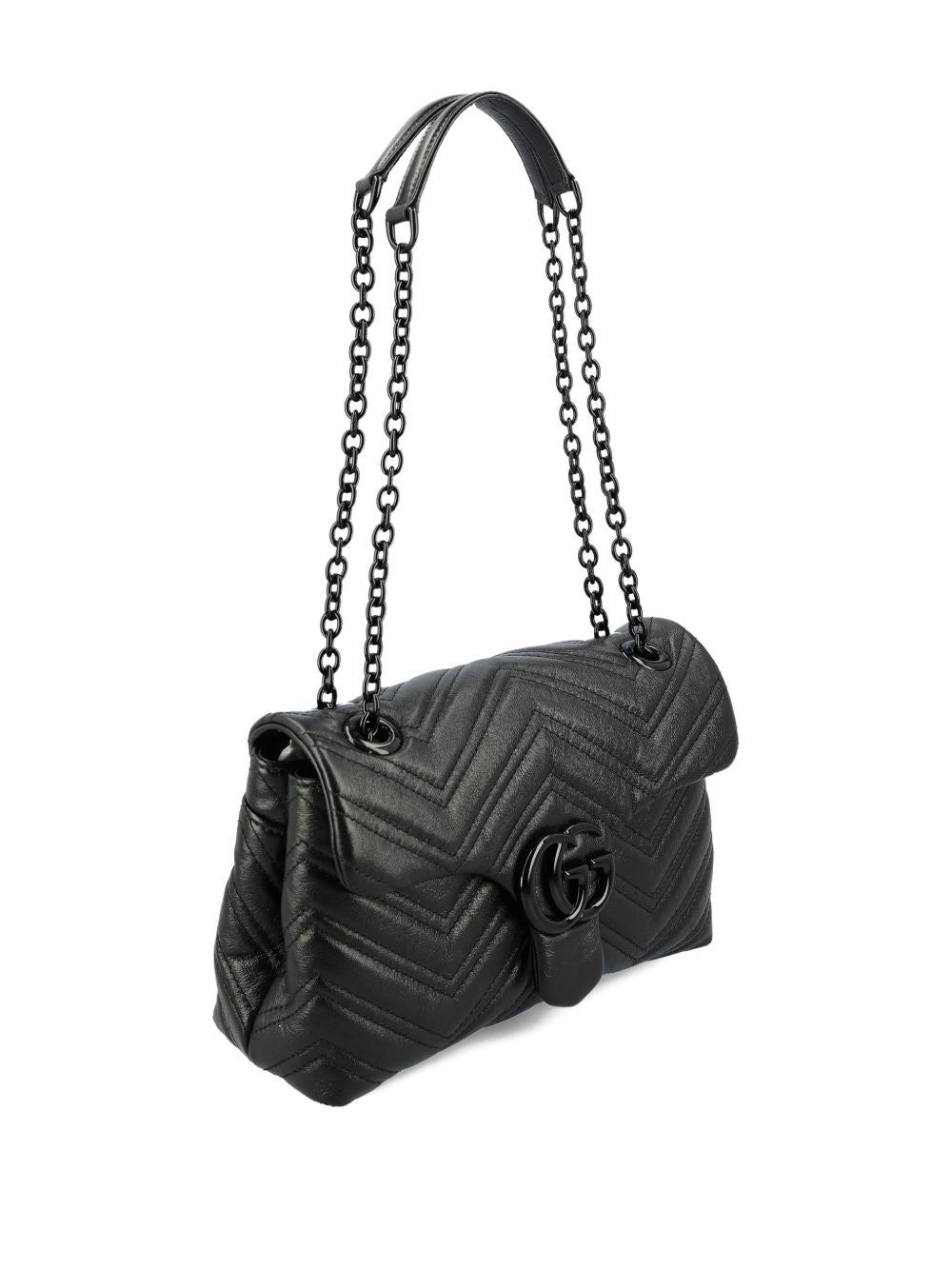 Gucci Women Gg Marmont Leather Shoulder Bag GUCCI