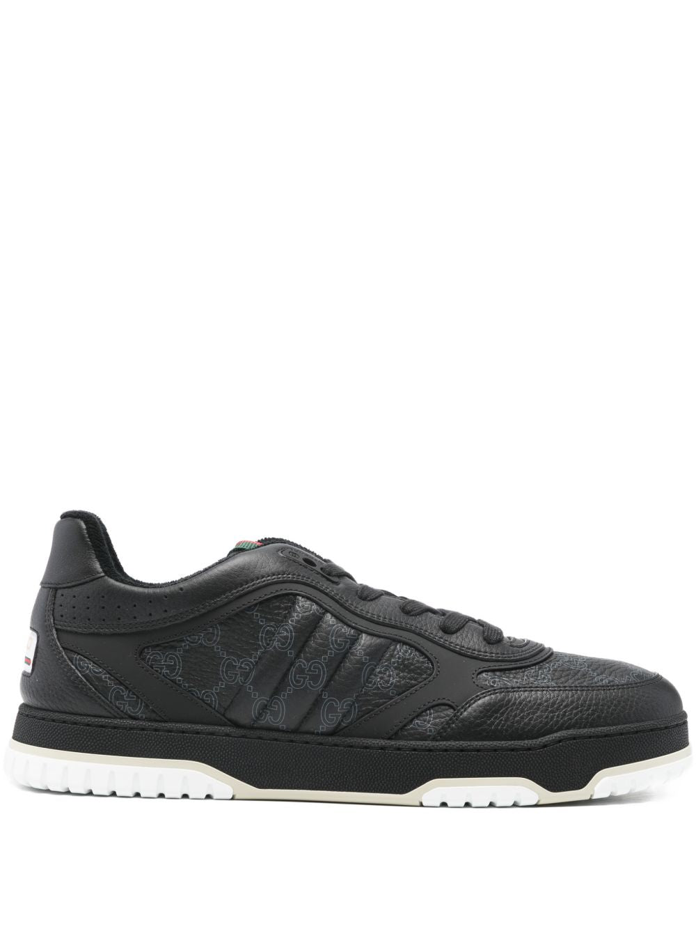 Gucci Men Re-Web Leather Sneakers GUCCI