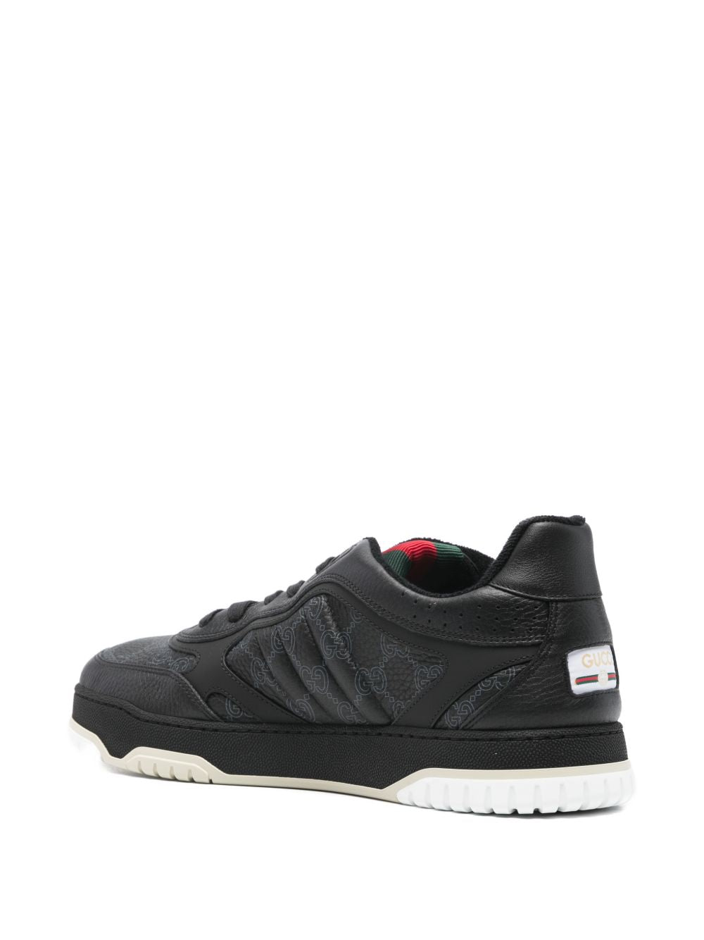 Gucci Men Re-Web Leather Sneakers GUCCI