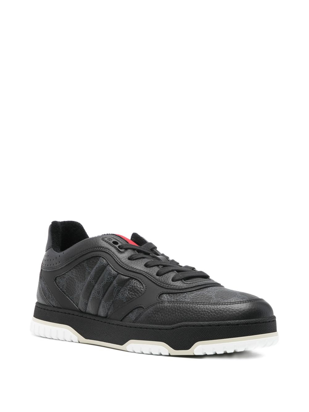 Gucci Men Re-Web Leather Sneakers GUCCI