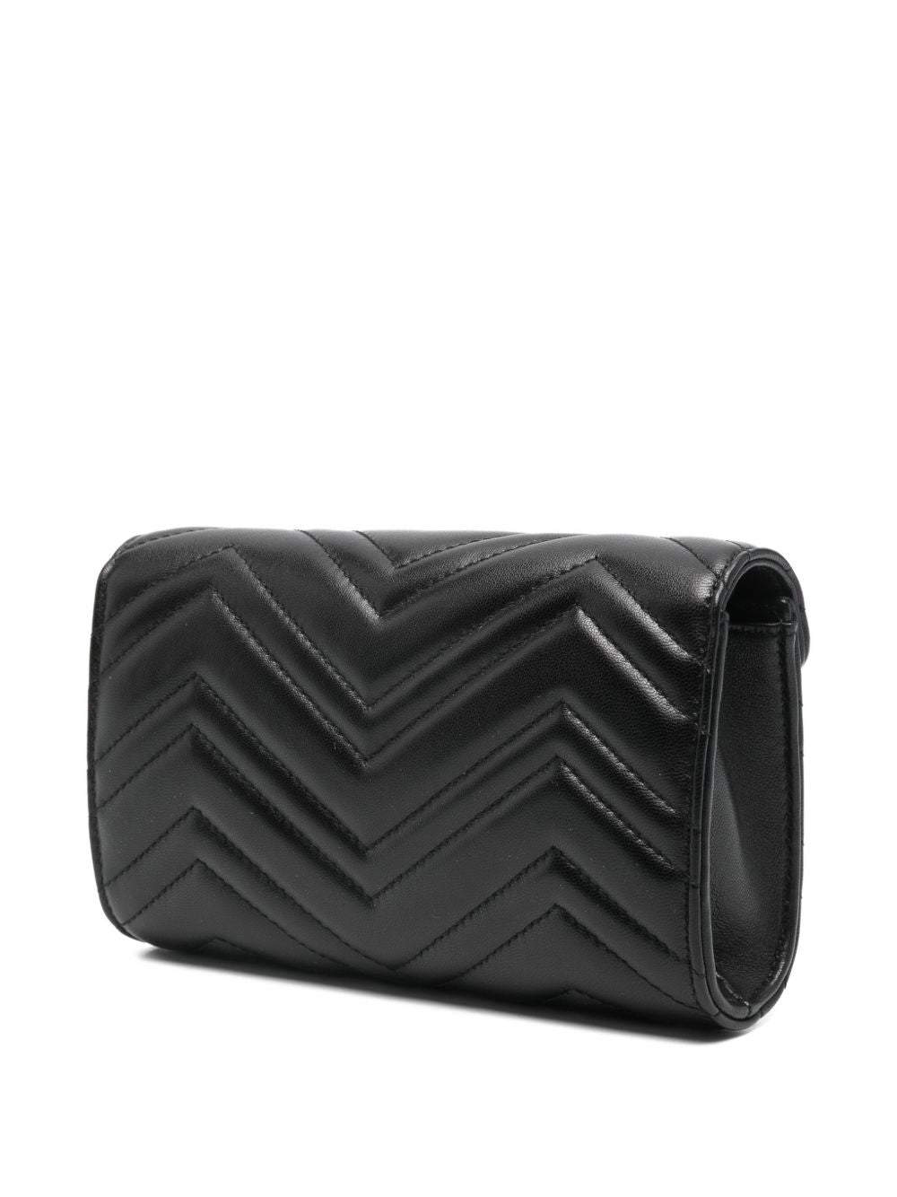 Gucci Women Gg Marmont Leather Wallet On Chain GUCCI