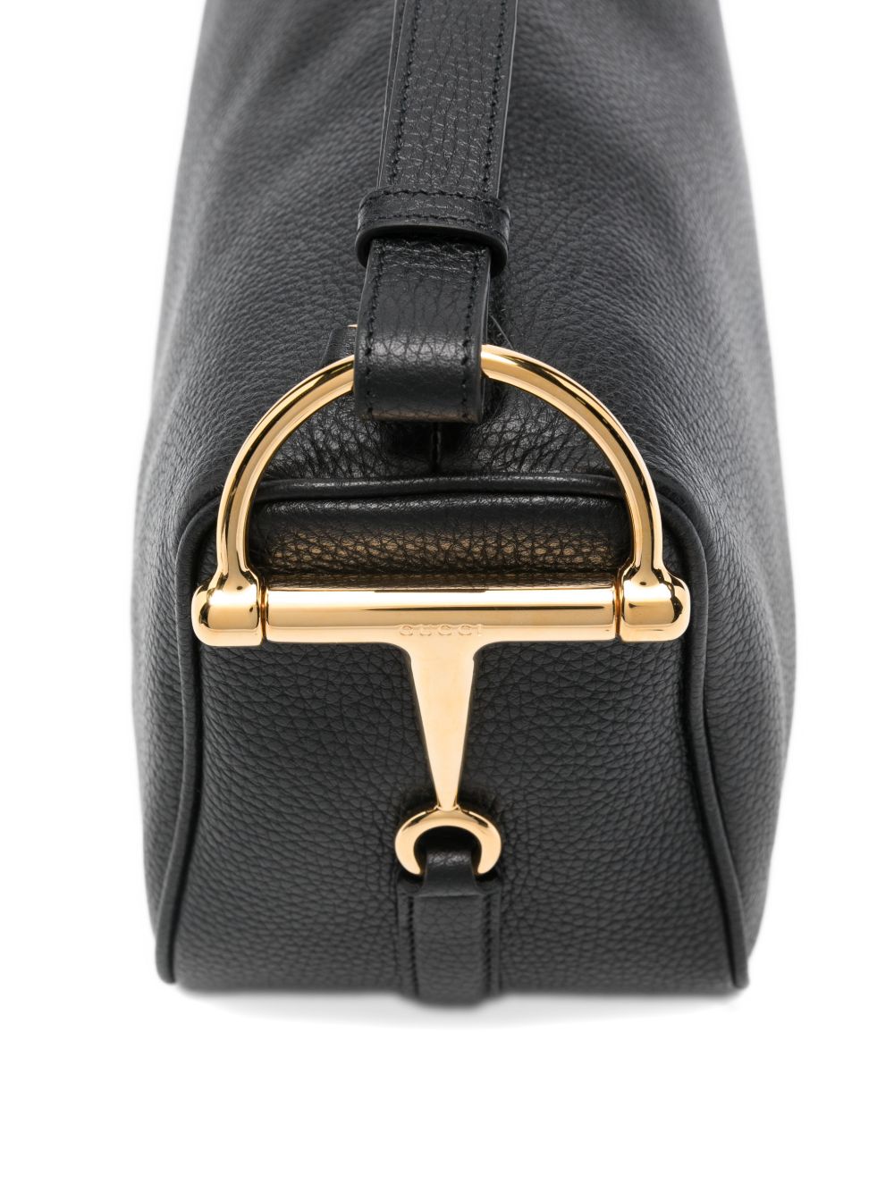 Gucci Women Half Horsebit Medium Leather Shoulder Bag GUCCI