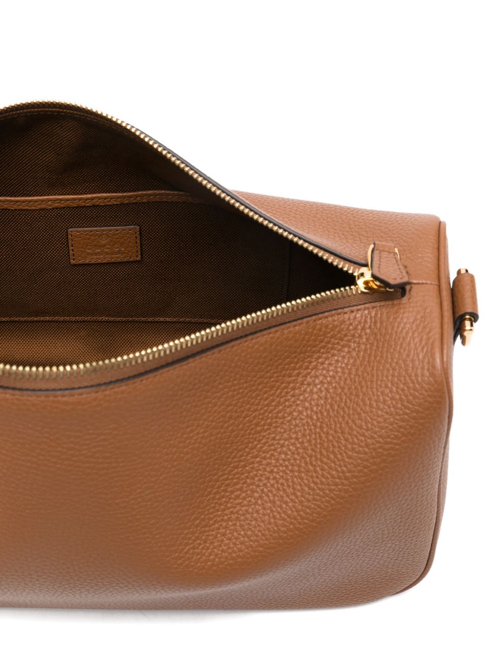 Gucci Women Half Horsebit Medium Leather Shoulder Bag GUCCI