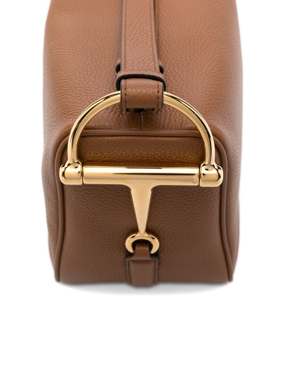 Gucci Women Half Horsebit Medium Leather Shoulder Bag GUCCI