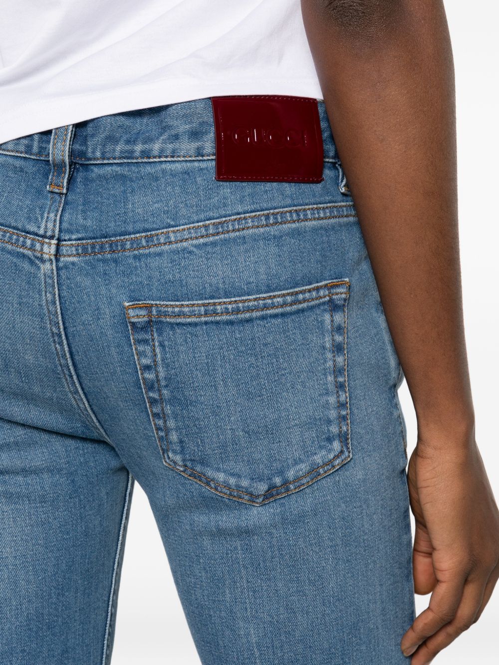 Gucci Women Denim Cotton Jeans GUCCI