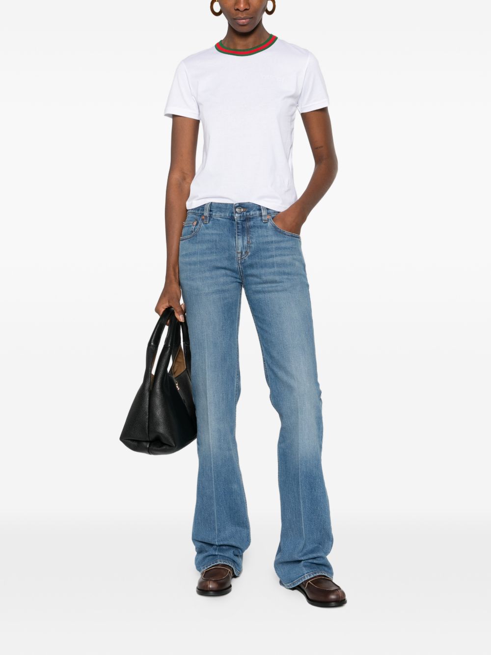 Gucci Women Denim Cotton Jeans GUCCI