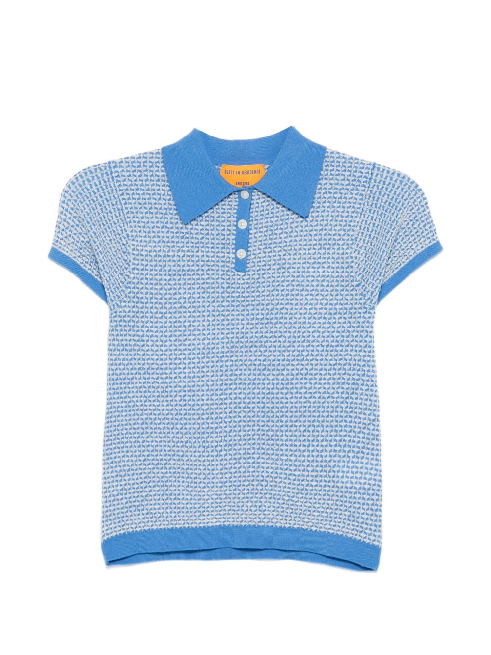 Guest In Residence Women Pique Cashmere Polo Shirt GUEST IN RESIDENCE