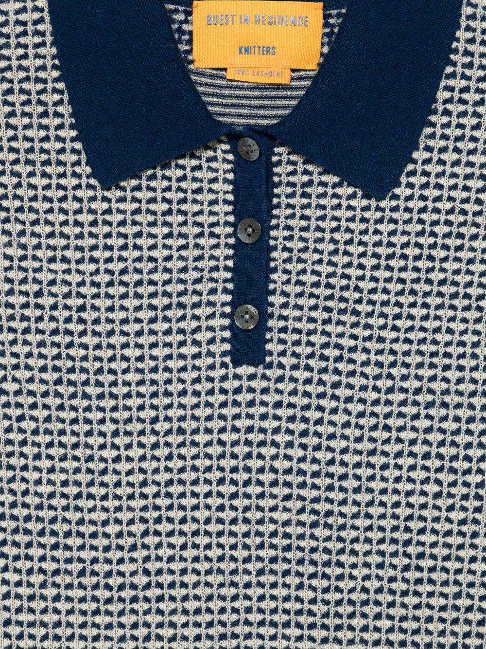Guest In Residence Women Pique Cashmere Polo Shirt GUEST IN RESIDENCE