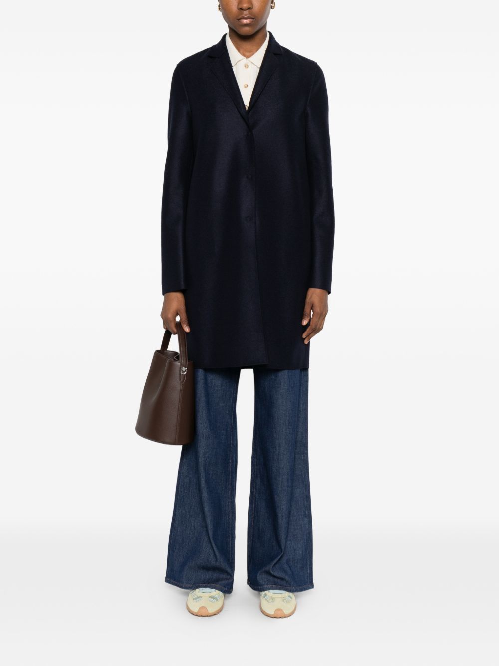 Harris Wharf London Women Wool Coat HARRIS WHARF LONDON